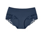 Midrise-Panty, blau