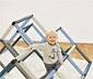 Quadro-Home-KLETTERPYRAMIDE, petrol