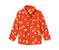 Kleinkind-Fleecejacke, Blumen-Alloverprint