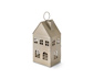 LED-Outdoor-Zinkhaus-Laterne, breit