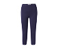3/4-Leggings mit Spitzenborte, dunkelblau