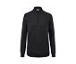 Merino-Pullover mit Polokragen, anthrazit
