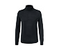 Merino-Pullover mit Rollkragen, schwarz