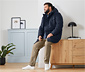 Parka, blau