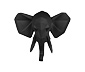 Wanddekoration »Origami Elephant«