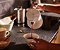 Kaffeebereiter Keramik, weiß