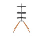 ONE FOR ALL Universal-TV-Ständer »Quadpod WM7476«, Oak und Silver-Grey 32"-70"