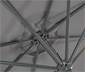 Sonnenschirm, 300 cm, anthrazit
