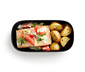 Lunch-Box-Set mit Besteck