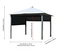 Leco-Solarpavillon, ca. 300 x 300 cm