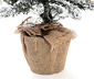 Evergreen LED-Weihnachtsbaum mit Jutetopf, ca. 90 cm