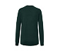 Cashmere-Pullover mit Rundhalsausschnitt, dunkelgrün
