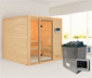 Karibu Sauna »Ciera«, Finnisch