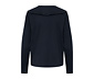 Langarmshirt mit Volantkragen