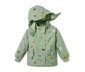 Thermo-Regenjacke mit Monsterprint