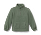 Kuschelfleece-Sweatshirt, olivgrün