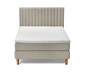 Boxspringbett, ca. 160 x 200 cm, beige