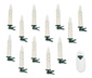 12 LED-Weihnachtsbaumkerzen
