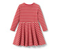 Jerseykleid, gestreift