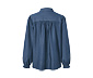 Jeansbluse mit Puffärmeln