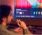 The One 65" Philips 4K UHD Android TV mit Ambilight »PUS 8807/12«, G (von A bis G)