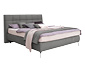 Boxspringbett »Arano«, 140 x 200 cm, Matratzenhärtegrad H3, platingrau
