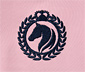 Langarm-Reitfunktionsshirt aus recyceltem Material, rosa