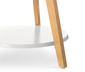 2 Beistelltische mit Ablage