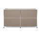 Sideboard Metall »CN3« mit 2 versetzbaren Klappenfächern