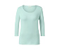 Shirt mit 3/4-Arm, mintfarben