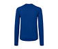 Langarm-Funktionsshirt, blau