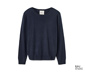 NAH/STUDIO Pullover | recycelte Wolle/ Cashmere, Navy