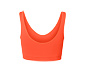 Seamless-Bustier, orange