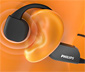 Philips Bone Conduction Kopfhörer »TAA6606BK«