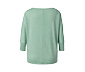 3/4-Sport-und-Yogashirt, grün meliert