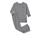 Pyjama mit feinen Streifen