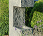 Dobar Gartenbrunnen mit Wasserfall und LEDs