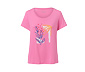 Shorty-Pyjama, pink-blau