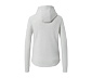 Sweatjacke, grau meliert