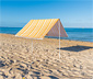 Westmann Strand-Sonnensegel, gelb