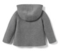 Baby-Strickjacke, grau meliert