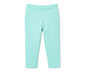 2 Leggings in 3/4-Länge, türkis und mittelblau