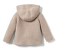 Baby-Strickjacke, beige meliert