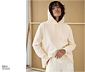 NAH/STUDIO Hoodie | Bio-Baumwolle, creme
