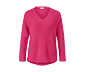 Grobstrickpullover, himbeere