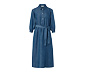 Midi-Kleid in Denimoptik