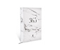 Notizbuch »365«, marmoriert