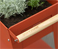 Herstera Garden Kräuterfabrik, 75 x 35 x 80 cm, rostrot