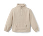 Kuschelfleece-Sweatshirt, weiß