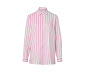 Gestreifte Bluse, rosa